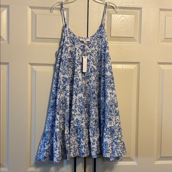Olivaceous Dresses & Skirts - Olivaceous babydoll mini dress with spaghetti straps -size Medium - NWT